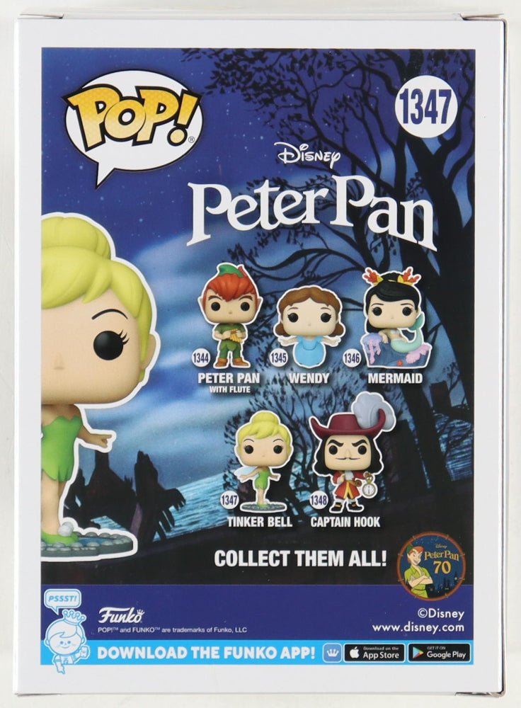 Margaret Kerry Signed "Peter Pan" #1347 Tinker Bell Funko Inscribed "Tinker Bell" (JSA) (Online Order Only)