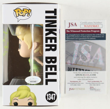Margaret Kerry Signed "Peter Pan" #1347 Tinker Bell Funko Inscribed "Tinker Bell" (JSA) (Online Order Only)