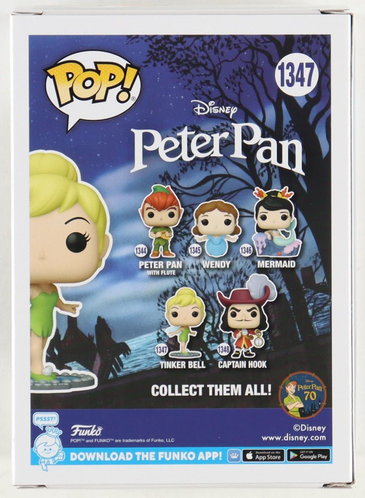 Margaret Kerry Signed "Peter Pan" #1347 Tinker Bell Funko Inscribed "Tinker Bell" (JSA) (Online Order Only)