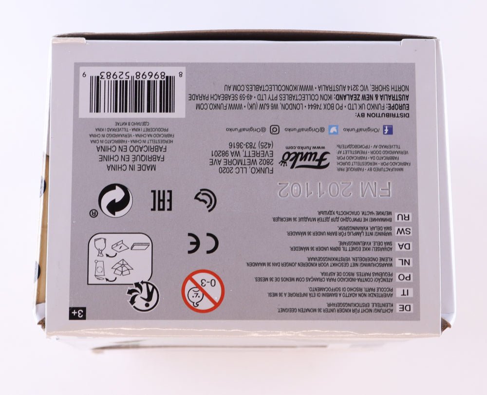 Mario Andretti Signed #10 Mario Andretti Funko Pop! Vinyl Figure (PSA) (Online Order Only)