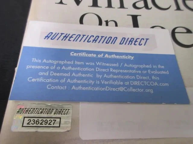 MARIO LEMIEUX SIGNED MAGAZINE WITH COA (Online Order Only)