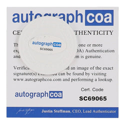 Matt Damon Signed Poker Chip (ACOA) (Online Order Only)