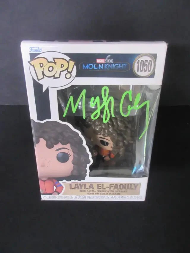 May Calamawy Signed layla El-Faouly 1050 Funko Pop SSC COA 🔥 (Online Order Only)