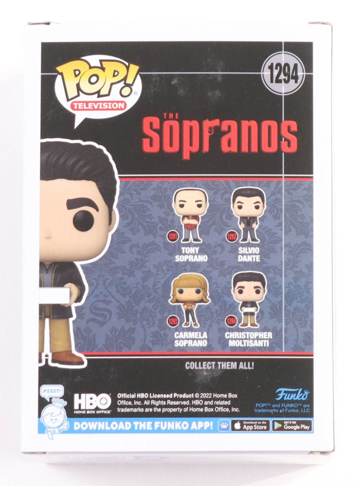 Michael Imperioli Signed "The Sopranos" #1521 Christopher Moltisanti Funko Pop! Vinyl Figure (Beckett) Beckett Witnessed (Online Order Only)