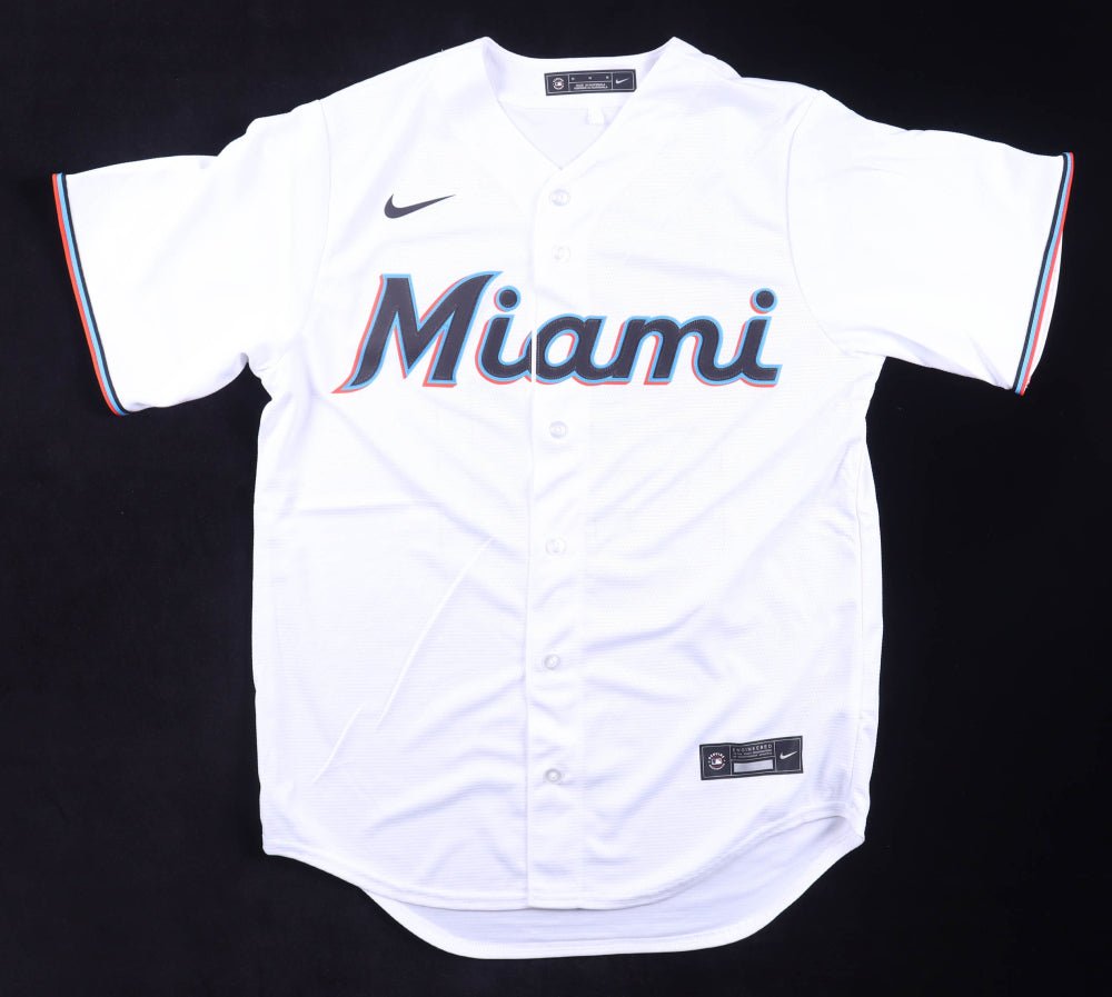 Miguel Cabrera Signed Jersey (Beckett) Miami Marlins (Online Order Only)