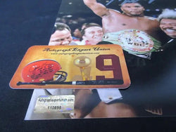 MIKE TYSON Signed WORLD CHAMPION with Don King AUTOGRAPHED 8x10 PHOTO EUA COA 110895 (Online Order Only)