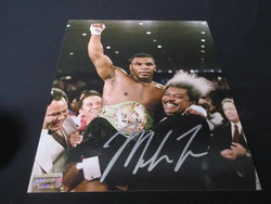 MIKE TYSON Signed WORLD CHAMPION with Don King AUTOGRAPHED 8x10 PHOTO EUA COA (Online Order Only)