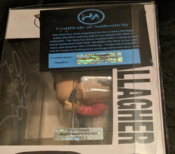 Noel Gallagher autographed Funko pop figure with COA 137423 (Online Order Only)
