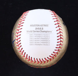 Nolan Ryan Signed 2022 World Series Baseball with Display Case (PSA | Graded 9.5) (Online Order Only)