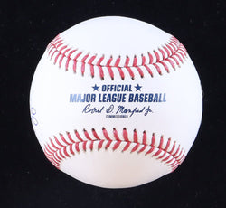 Ozzie Smith Signed Hall Of Fame OML Baseball with Display Case (PSA & Fanatics | Graded 10) (Online Order Only)