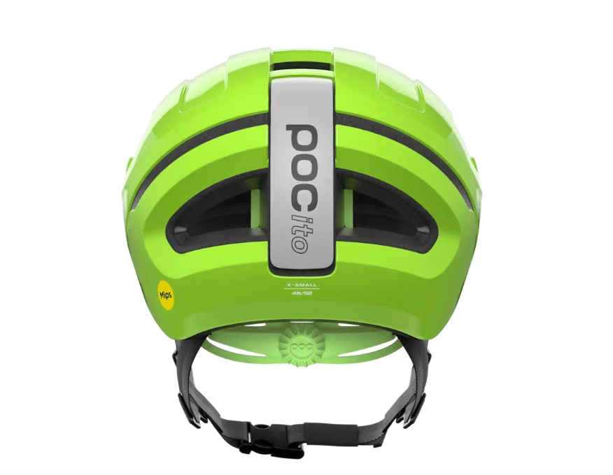 POC Pocito Omne MIPS Helmet (New in Box) 48-52 XS FLUORESCENT YELLOW / GREEN (Online Order Only)