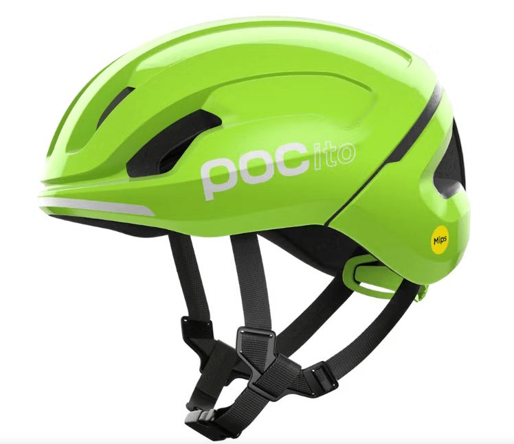 POC Pocito Omne MIPS Helmet (New in Box) 48-52 XS FLUORESCENT YELLOW / GREEN (Online Order Only)