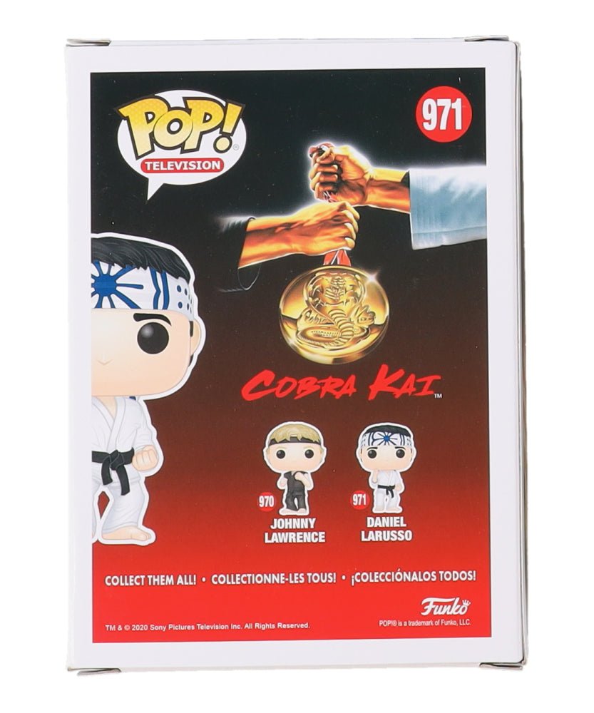 Ralph Macchio Signed "Cobra Kai" #971 Daniel LaRusso Funko Pop! Vinyl Figure (Beckett) Daniel LaRusso (Online Order Only)