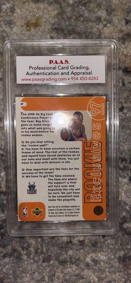 Ray Allen Card (Online Order Only)