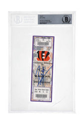 Ray Lewis Signed 2011 Ravens Season Ticket (Beckett) (Online Order Only)