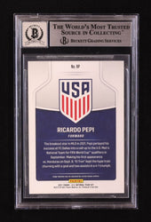 Ricardo Pepi Signed 2021 Panini Instant US Soccer Collection #RP (BGS | Auto 10) (Online Order Only)