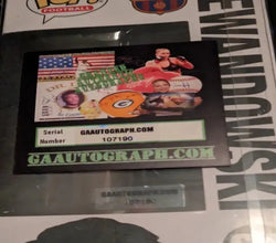 Robert Lewandowski Barcelona autographed soccer funko pop figure with coa (Online Order Only)