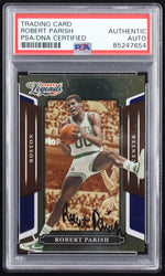 Robert Parish Signed 2008 Donruss Sports Legends #52 (PSA) (Online Order Only)