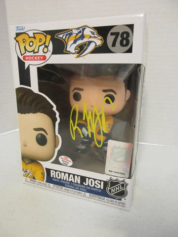 Roman Josi of the Nashville Predators signed autographed Funko Pop Figure PAAS COA 403 (Online Order Only)