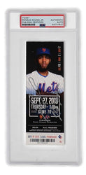 Ronald Acuna Jr. Signed 2018 Rookie Season MLB Ticket Inscribed "RC Season" (PSA) (Online Order Only)