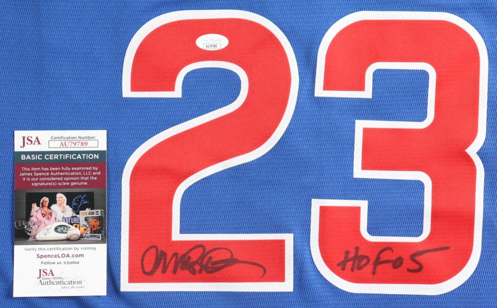 Ryne Sandberg Signed Cubs Jersey Inscribed "HOF 05" (JSA) (Online Order Only)