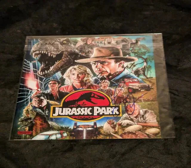 Sam Neil & Laura Dern ‘Jurassic Park’ Signed Autographed 10x8 Movie Photo W/COA (Online Order Only)