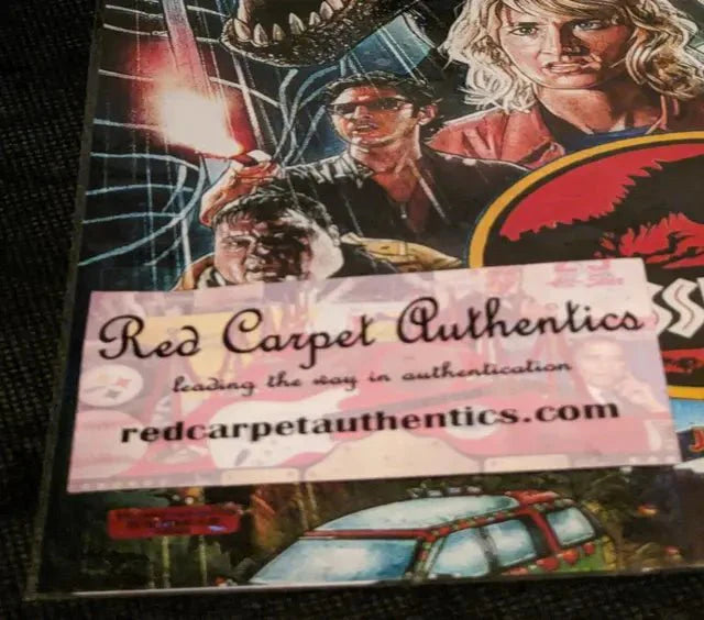 Sam Neil & Laura Dern ‘Jurassic Park’ Signed Autographed 10x8 Movie Photo W/COA (Online Order Only)