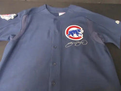 Sammy Sosa Signed Chicago Cubs Majestic Athletic Jersey Direct COA (Online Order Only)