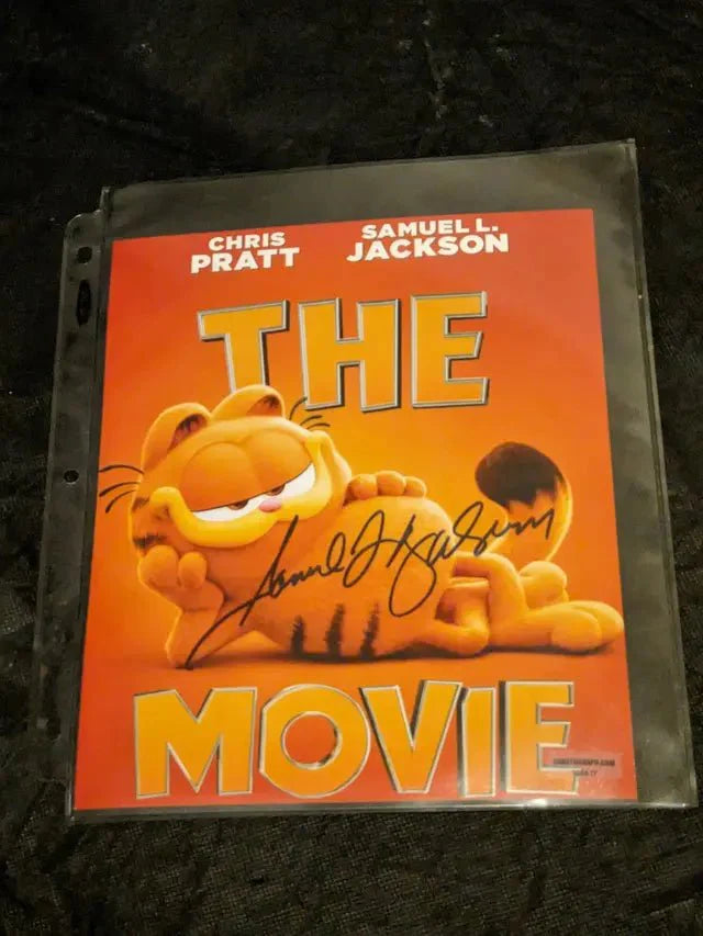 Samuel L Jackson Garfield The Movie autographed 8x10 photo with coa (Online Order Only)