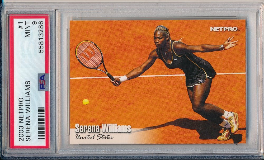 Serena Williams 2003 NetPro #1 RC (PSA 9) (Online Order Only)