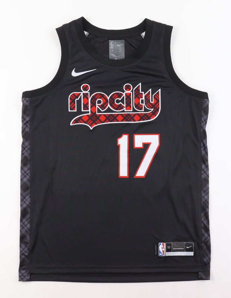 Shaedon Sharpe Signed Trail Blazers Jersey (JSA) Trail Blazers XXL size 52 (Online Order Only)