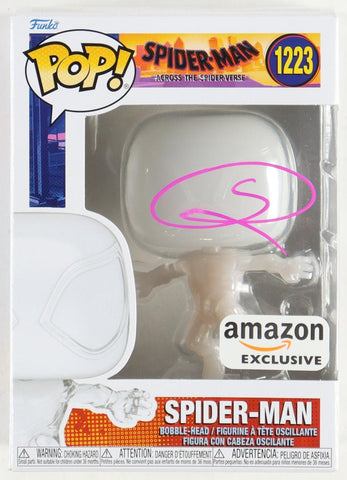 Shameik Moore Signed "Spider-Man: Across The Spiderverse" #1223 Translucent Spider-Man Funko Pop! Vinyl Figure (PA) (Online Order Only)