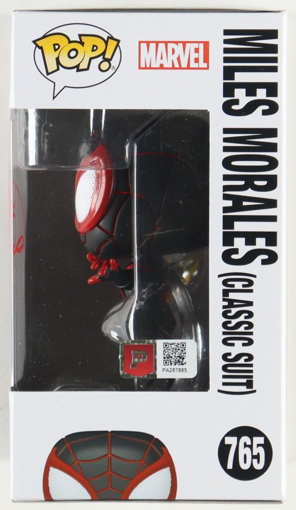 Shameik Moore Signed Spider-Man: Miles Morales #765 Gameverse Funko Pop! Vinyl Figure (PA) (Online Order Only)