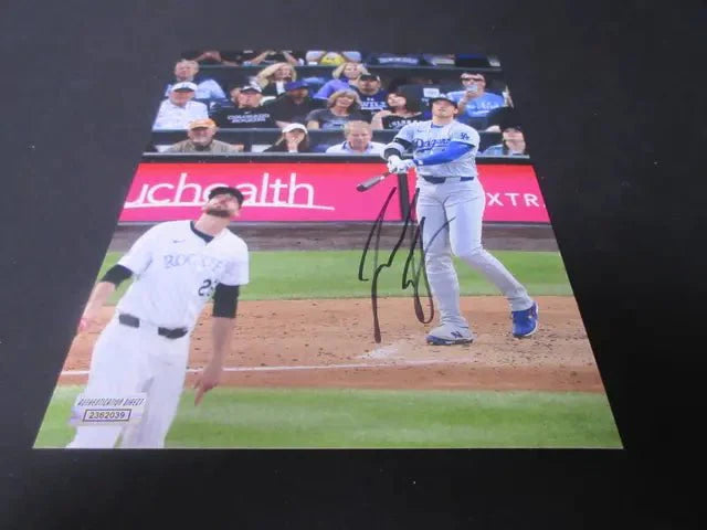 Shohei Ohtani Signed 8x10 Photo SSC COA 2362039 (Online Order Only)
