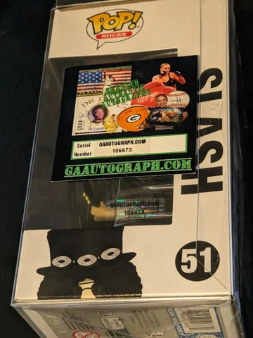 Slash (Saul Hudson) autographed Funko Pop figure with coa from Guns N' Roses (Online Order Only)