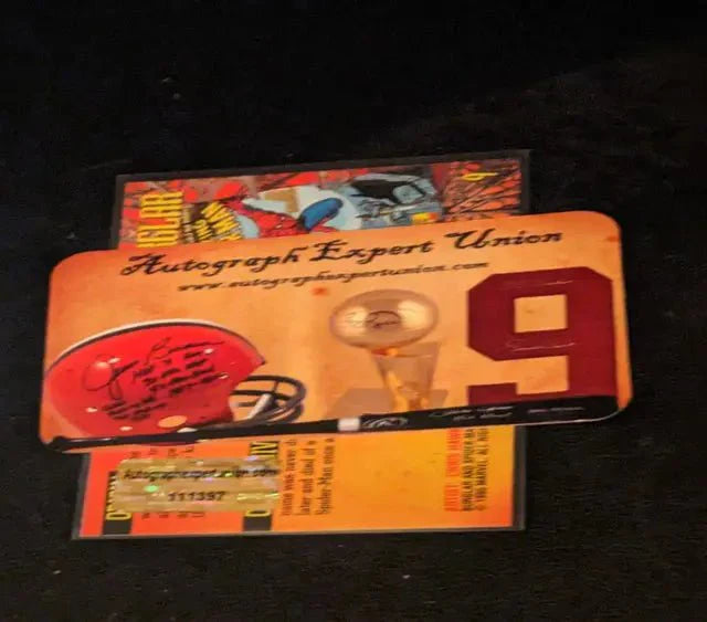 Stan Lee autographed spiderman card w/coa (Online Order Only)