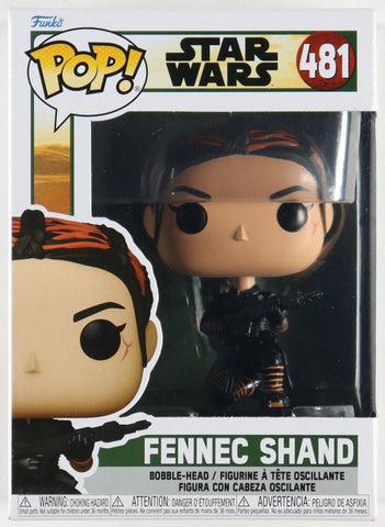 "Star Wars" #481 Fennec Shand Funko Pop! Bobble-Head Vinyl Figure (Online Order Only)