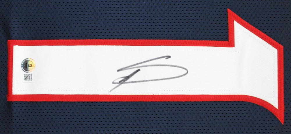 Stefon Diggs Signed Jersey (Beckett) Houston Texans (Online Order Only)