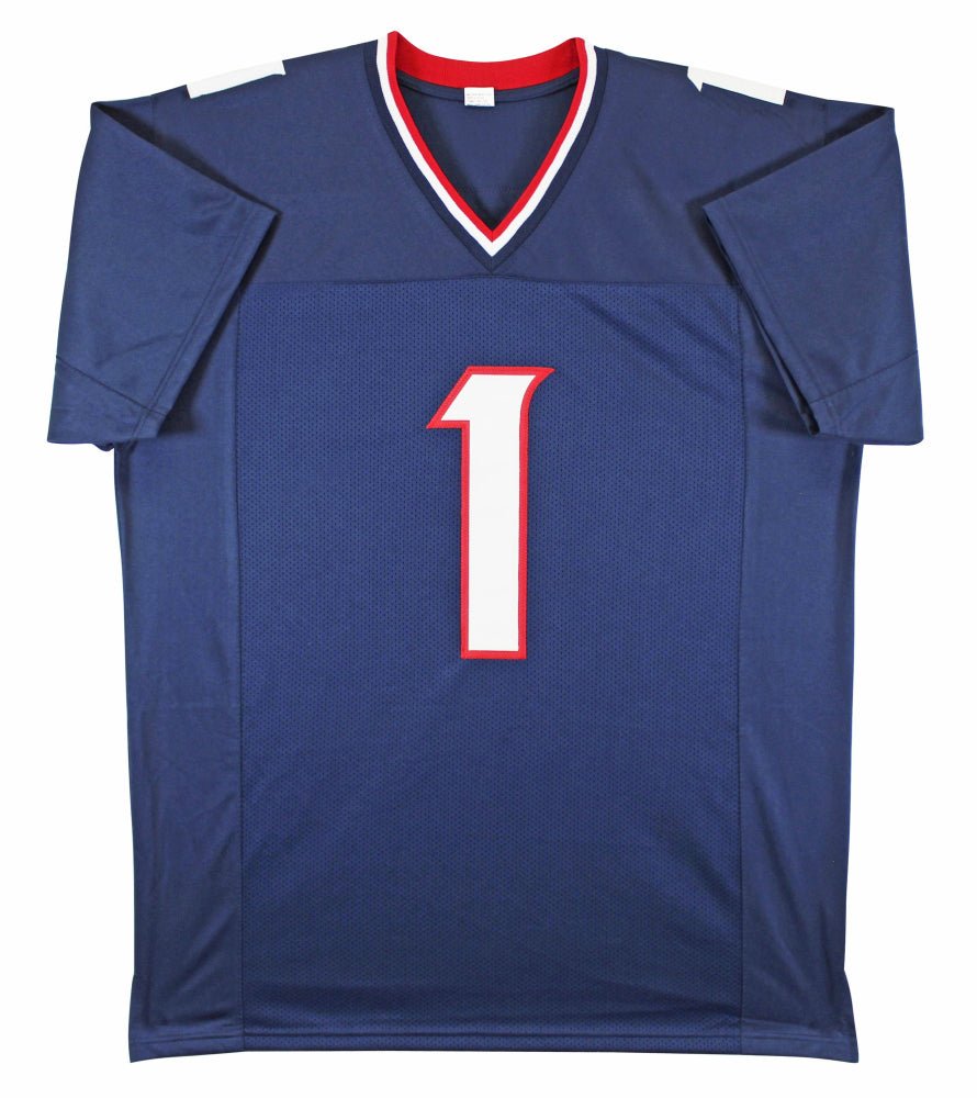 Stefon Diggs Signed Jersey (Beckett) Houston Texans (Online Order Only)