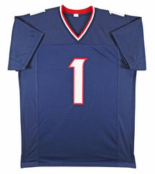 Stefon Diggs Signed Jersey (Beckett) Houston Texans (Online Order Only)