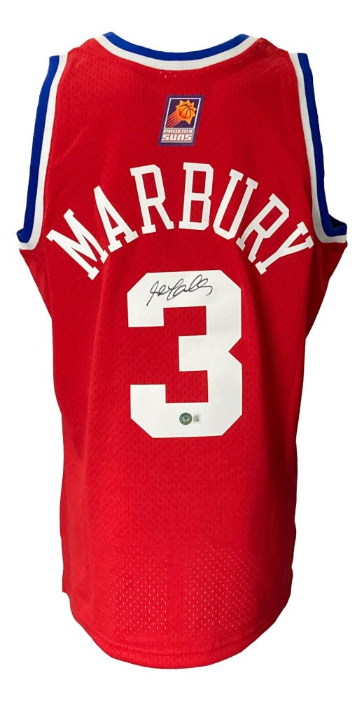 Stephon Marbury Signed All-Star Game Mitchell & Ness Jersey (Beckett) Beckett Witnessed (Online Order Only)