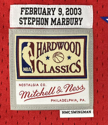 Stephon Marbury Signed All-Star Game Mitchell & Ness Jersey (Beckett) Beckett Witnessed (Online Order Only)