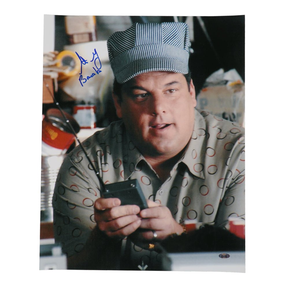 Steve Schirripa Signed "The Sopranos" 16x20 Photo Inscribed "Bacala" (Steiner) (Online Order Only)