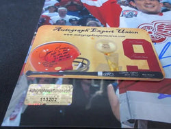 Steve Yzerman Detroit Red Wings signed 8x10 Photo w/coa (Online Order Only)