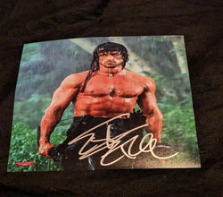 Sylvester Stallone John Rambo Signed 8x10 Photo COA (Online Order Only)