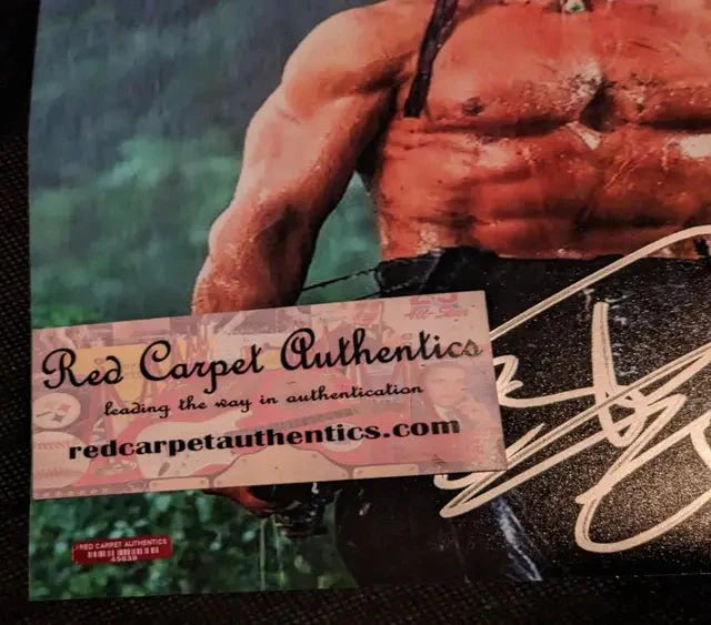 Sylvester Stallone John Rambo Signed 8x10 Photo COA (Online Order Only)