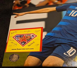 Team USA Christian Pulisic Signed 8x10 Photograph with coa (Online Order Only)