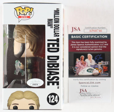 Ted DiBiase Signed "WWE" #124 "Million Dollar Man" Ted DiBiase Funko Pop! Vinyl Figure (JSA) (Online Order Only)