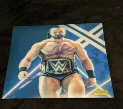 The chosen one  Drew Mc Intyre Autographed 8x10 Photo with coa (Online Order Only)