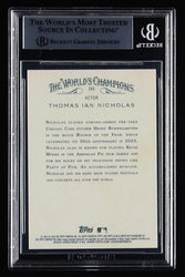 Thomas Ian Nicholas Signed 2023 Topps Allen & Ginter #285 RC Inscribed "Henry Rowengartner" (Beckett) (Online Order Only)